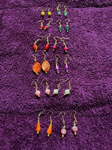 Set Of 12 Earrings