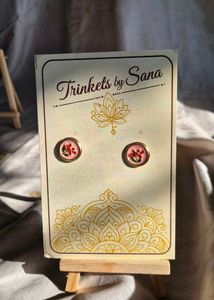 Lotus Pearl Drop Earrings