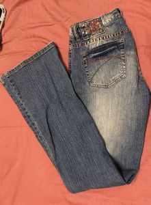Sparkly Studded Blue Jeans⭐️🎸