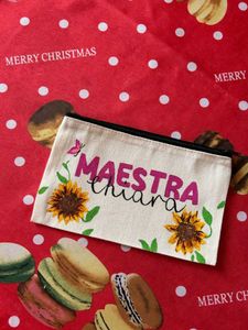 Personalized Canvas Pouch
