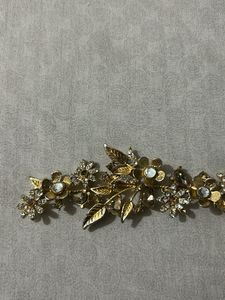 Gold Floral Hair Vine