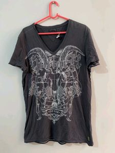 Gothic vintage y2k satan art tee unisex