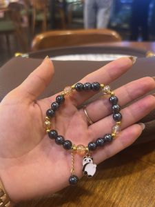 Panda Charm Beaded Bracelet
