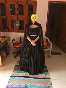 Stunning🔥Black Lehenga 😍✨