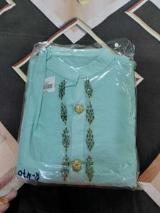 🩵pakistani suit set with sequence dupatta work