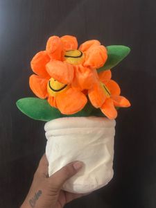 Cute Smiling Flower Plush Toy