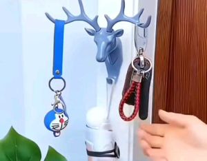 Decorative Deer Head Wall Mount Hook