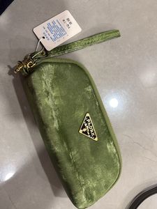Velvet Pouch with Wrist Strap