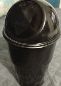 Black Portable Car Trash Can