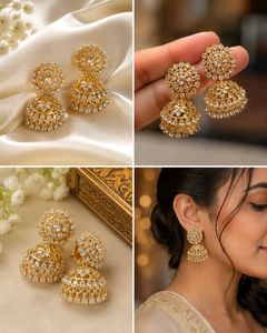 Exquisite Jhumka Earrings
