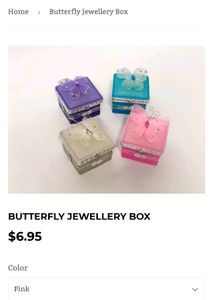 🦋 Butterfly jewelery box 💎