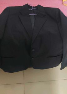 Men's Striped Blazer