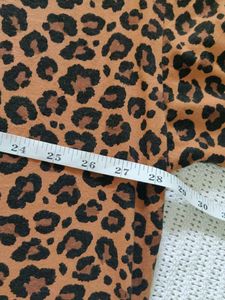 Leopard Print Button-Up Shirt