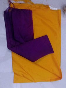 Unstitched silk Blouse piece
