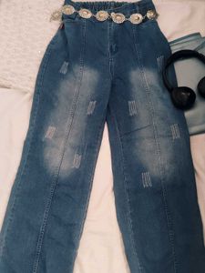 Y2K Strechable Baggy Jeans