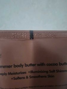 The M Caffeine Shimmer Body Butter