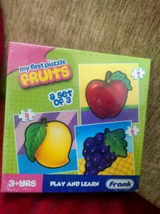 My first puzzle ( Fruits)