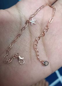 Rose Gold Star Charm Anklet/bracelet (1 piece)