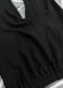 Black Cargo Joggers