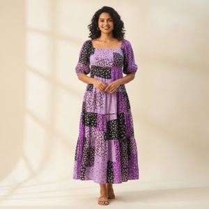 vintage midi length dress