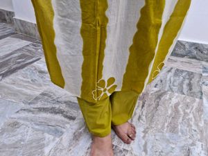 Chic Cotton Kurta Set with Dupatta