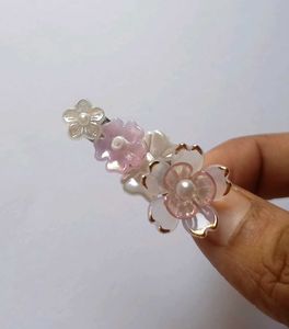 whimsical Floral Hair Clips