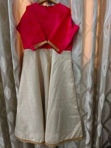 3 In 1 Party Wear Frock Size-26
