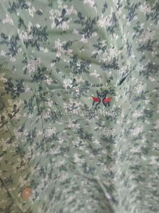 Green Floral Print Shirt