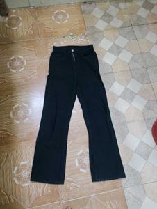 Bell bottom style jeans