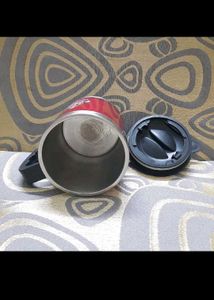 Red Insulated Travel Mug