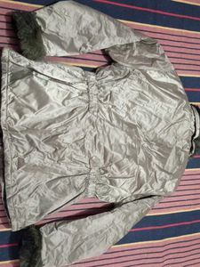 Stylish Women's Jacket with Fur Collar