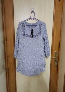 Striped Tunic Top Very Soft Material