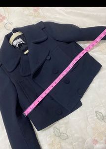 Zara Cropped black Jacket