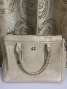 Stylish Beige Handbag