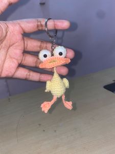 Cute Crochet ugly Duck Keychain 🐥🐥