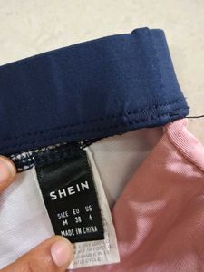 M Shein Colorblock Sports Bra