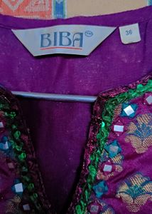 Biba Beautiful Brocade Kurta