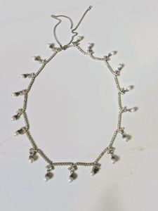 Elegant Pearl &amp; Crystal Belly Chain