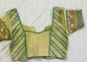 Zari Brocade Tissue Saree