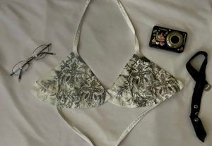Y2k gothic Bikini Top