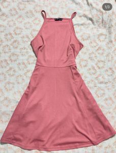 Pretty Pink A-Line Dress
