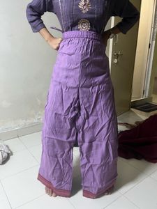Elegant Purple Kurta