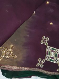 Elegant Shaded Saree