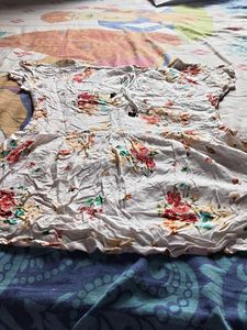 Floral Print Kurta