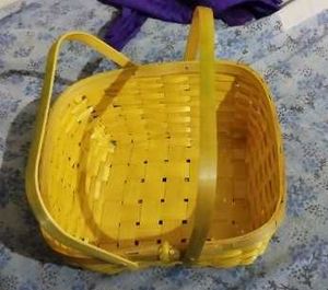 Handwoven Bamboo Basket