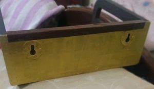 Wooden stand for stop box
