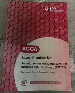 ACCA Exam Practice Kit FBT/BT