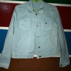 Price Drop 💧 Light Blue Jeans Jacket For Women