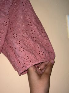 ONLY Chic Smocked Square Neck Puff Sleeve Top