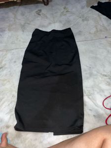 Classic Black Pencil Skirt